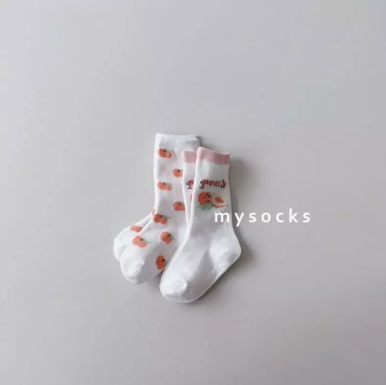 My Socks - Korean Children Fashion - #designkidswear - Juicy Socks Set - 6