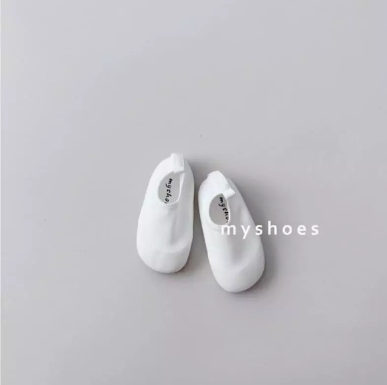 My Socks - Korean Children Fashion - #magicofchildhood - Basic Ocean Aqua Shoes - 4