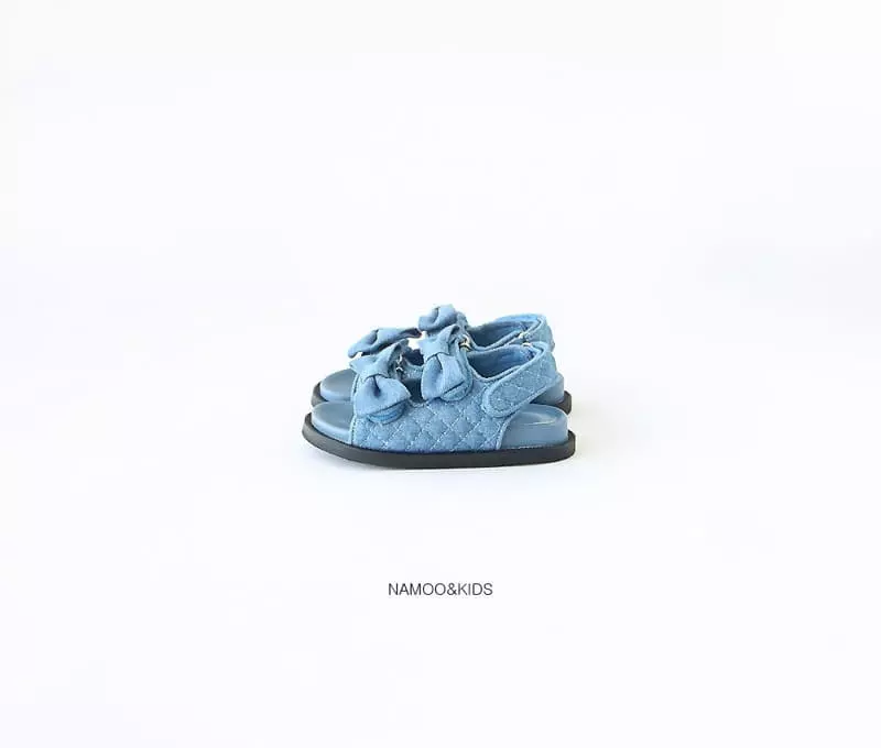 Namoo & Kids - Korean Children Fashion - #kidsshorts - Camil Ribbon Belcro Sandals - 2