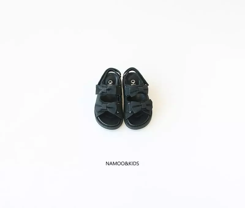 Namoo & Kids - Korean Children Fashion - #minifashionista - Camil Ribbon Belcro Sandals - 8