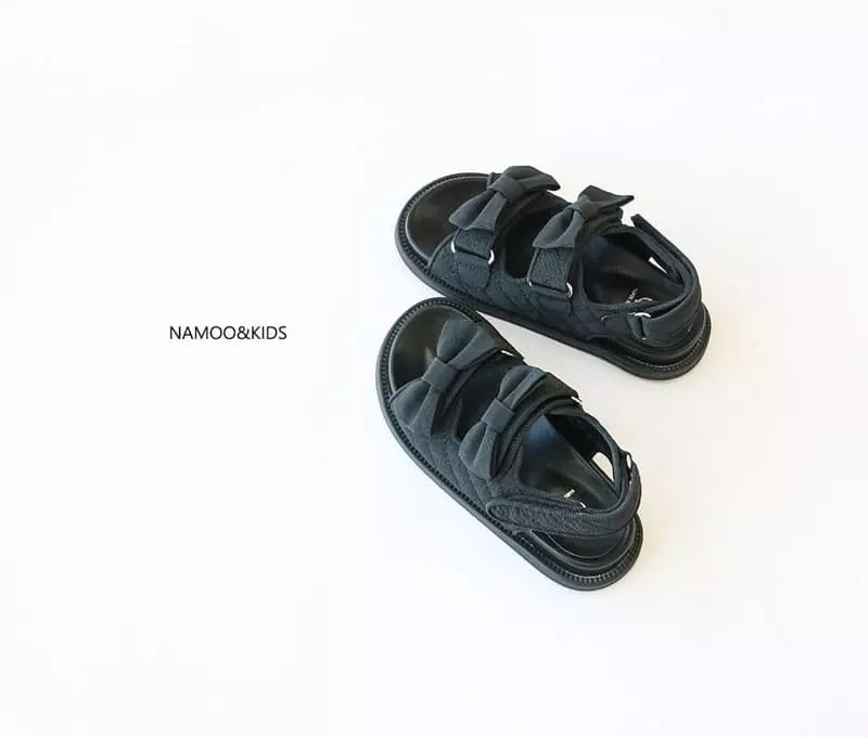 Namoo & Kids - Korean Children Fashion - #todddlerfashion - Camil Ribbon Belcro Sandals - 10