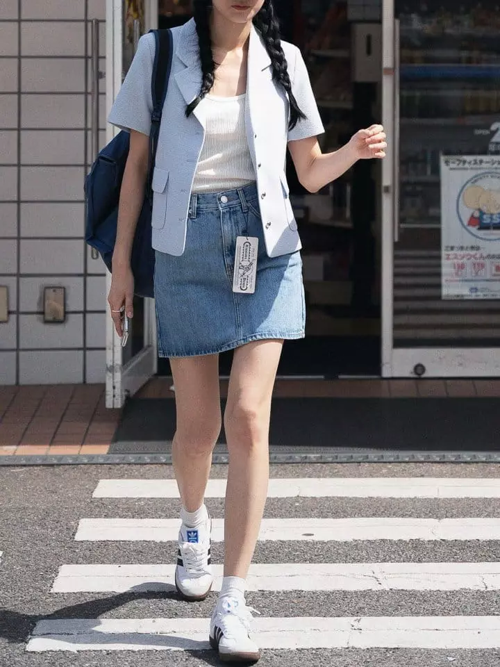 Nan - Korean Women Fashion - #momslook - Mode Twid Jacket - 9