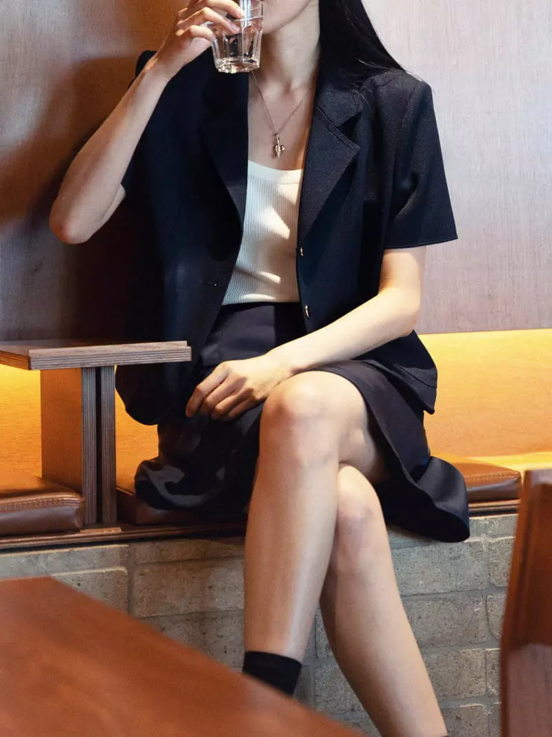 Nan - Korean Women Fashion - #momslook - Pesto Jacket - 8