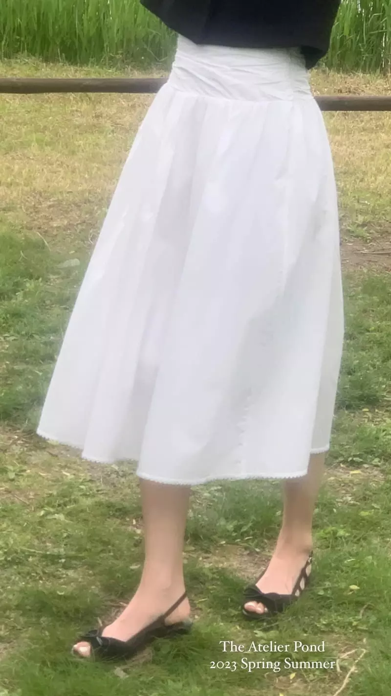 Nan - Korean Women Fashion - #momslook - Bennis Frill Skirt - 7