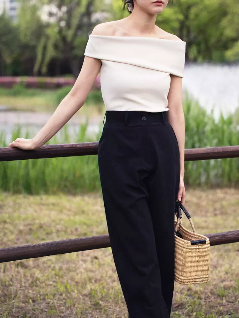 Nan - Korean Women Fashion - #thelittlethings - Off SHOulder Top - 4