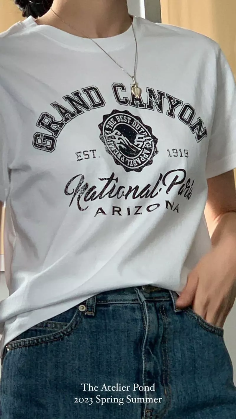 Nan - Korean Women Fashion - #momslook - Grand Tee - 3