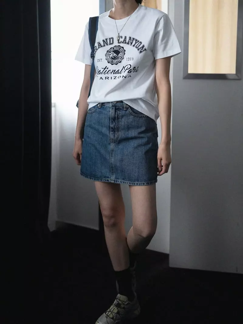 Nan - Korean Women Fashion - #momslook - Grand Tee - 5