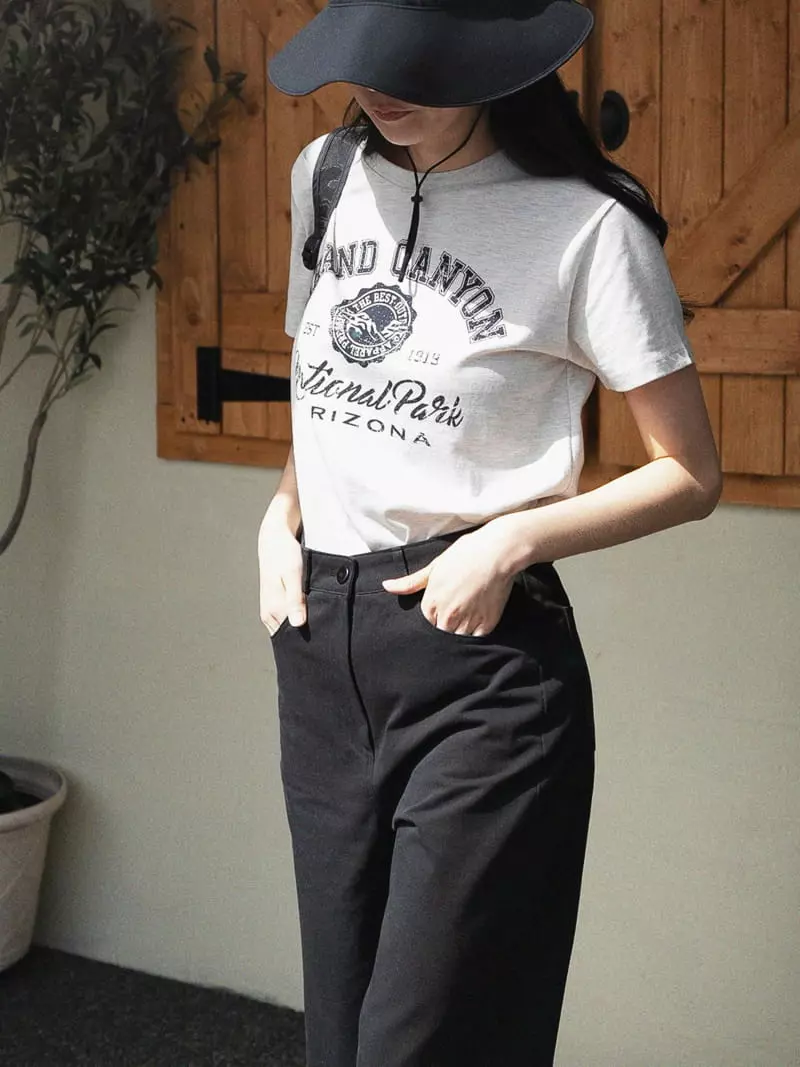 Nan - Korean Women Fashion - #momslook - Grand Tee - 7