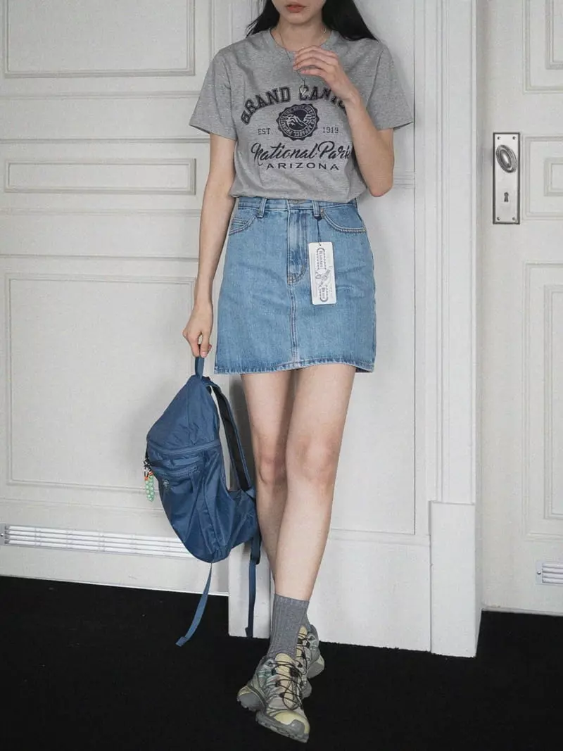 Nan - Korean Women Fashion - #momslook - Grand Tee - 9