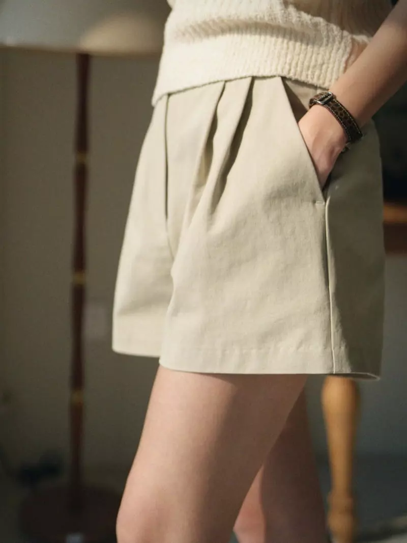 Nan - Korean Women Fashion - #momslook - classic Dyeing Shorts - 8
