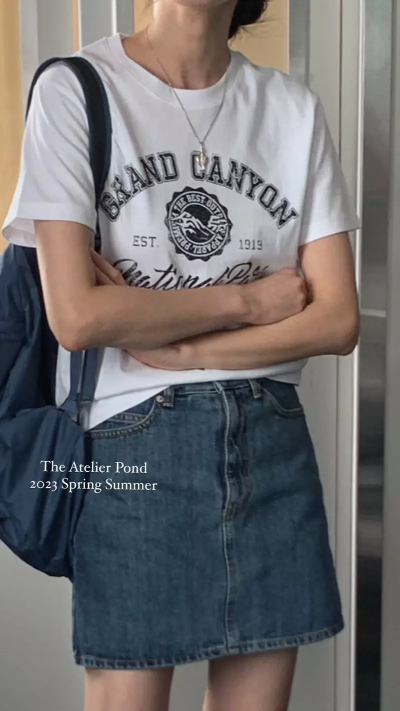 Nan - Korean Women Fashion - #thelittlethings - Grand Tee - 2