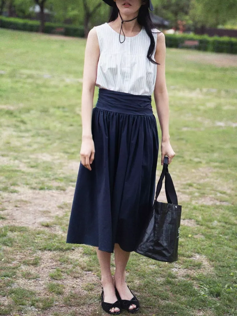 Nan - Korean Women Fashion - #vintageinspired - Yogurt Blouse - 3