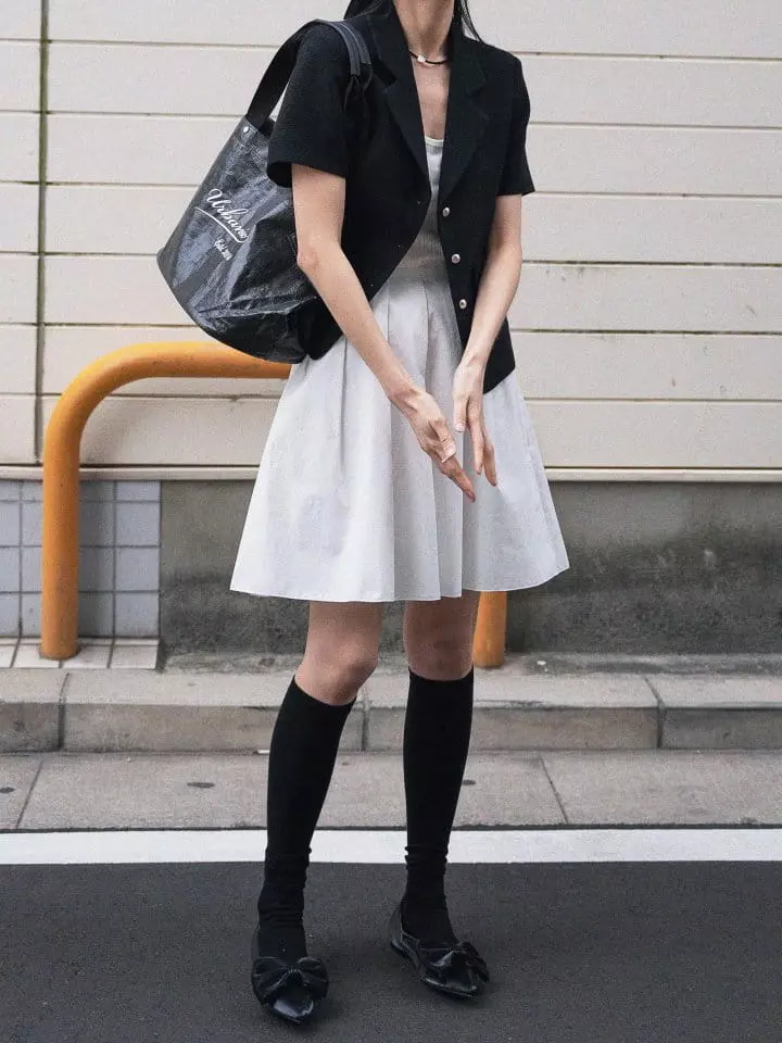 Nan - Korean Women Fashion - #vintagekidsstyle - Mode Twid Jacket - 2