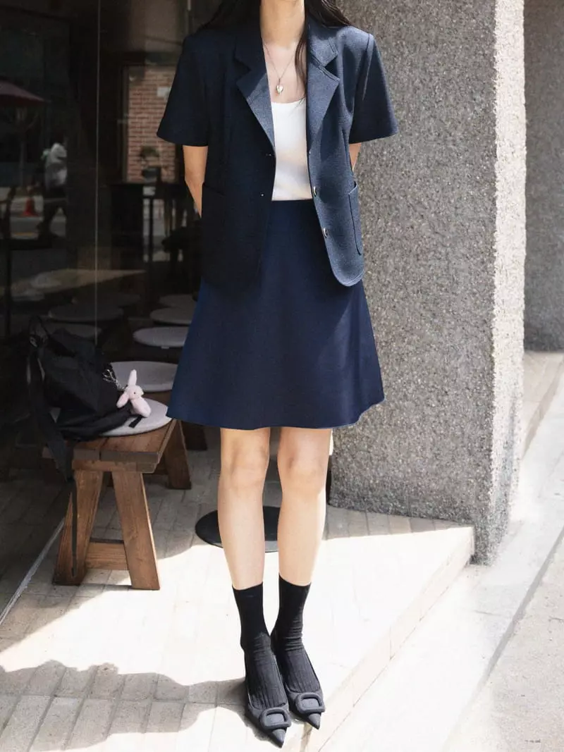 Nan - Korean Women Fashion - #womensfashion - Pesto Jacket - 9