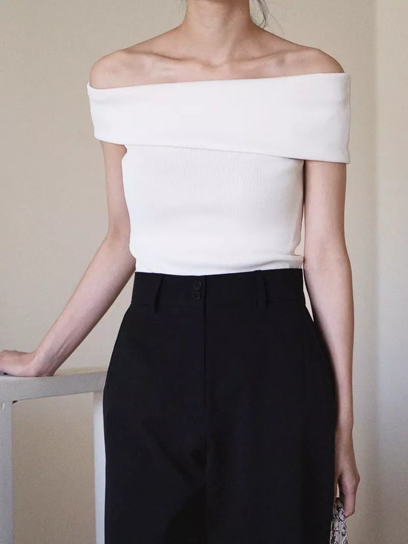 Nan - Korean Women Fashion - #womensfashion - Off SHOulder Top - 5