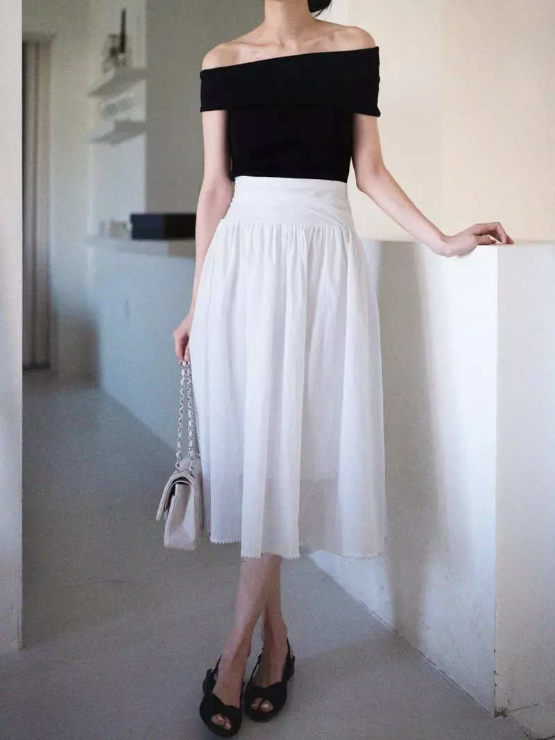 Nan - Korean Women Fashion - #womensfashion - Off SHOulder Top - 9