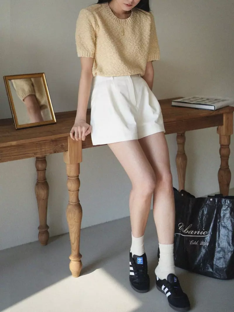 Nan - Korean Women Fashion - #womensfashion - classic Dyeing Shorts - 5