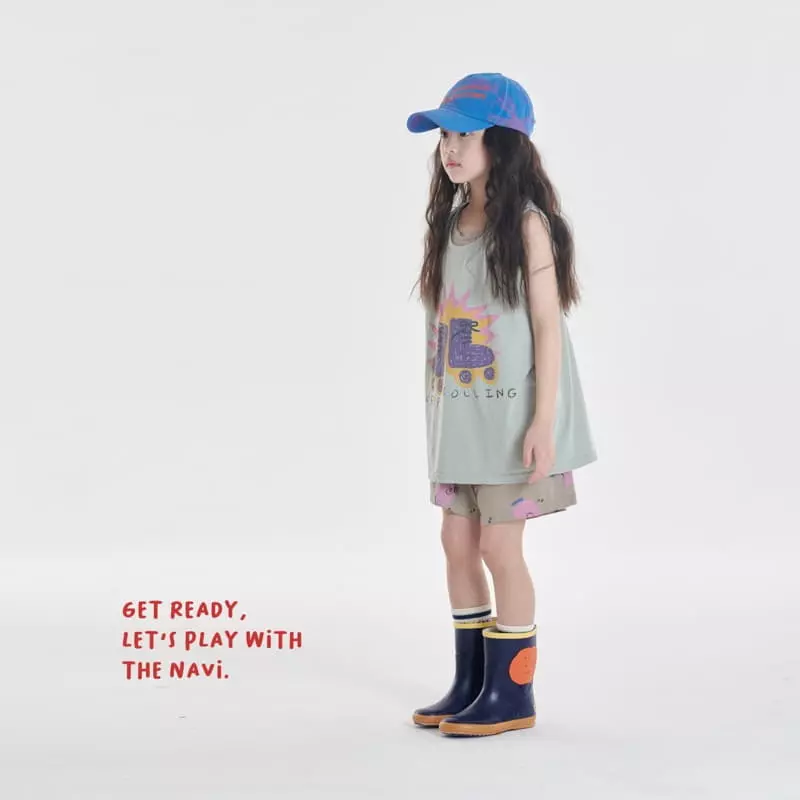 Navi - Korean Children Fashion - #magicofchildhood - Roller Sleeveless - 5
