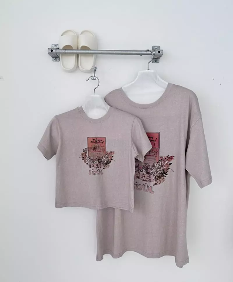 Neko - Korean Children Fashion - #kidsshorts - Cake Tee - 3