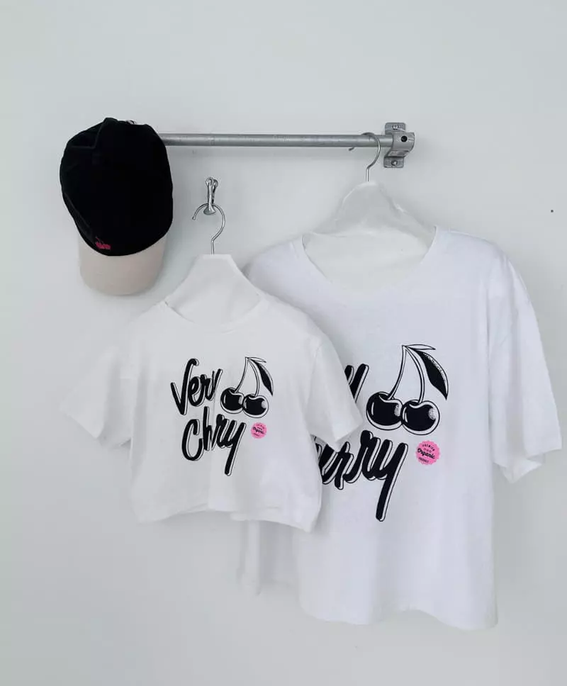 Neko - Korean Children Fashion - #kidsstore - Cherry Tee - 3