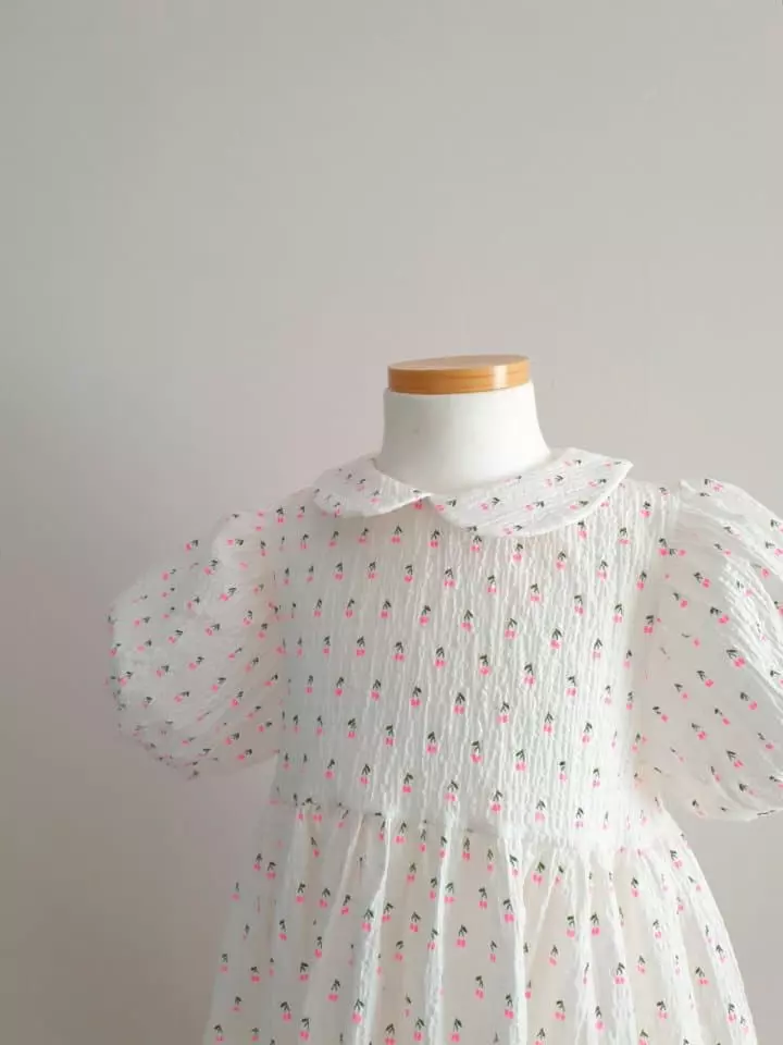 Neko - Korean Children Fashion - #prettylittlegirls - Cherry One-piece - 5