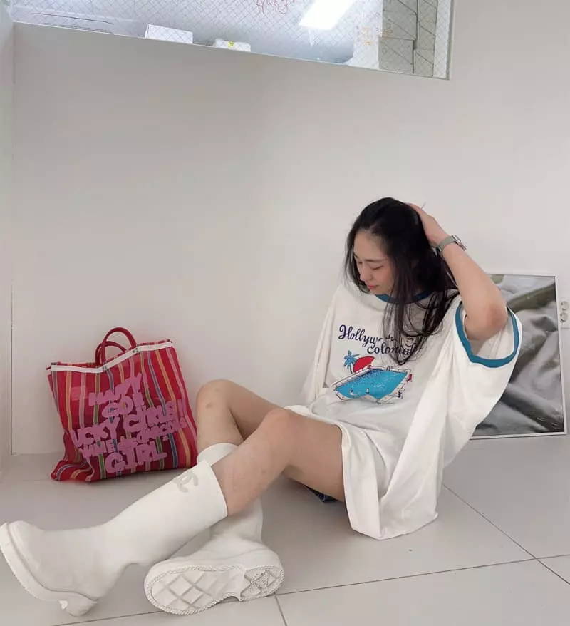 Neko - Korean Children Fashion - #prettylittlegirls - Swimming Long Tee - 8
