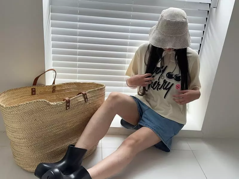 Neko - Korean Children Fashion - #todddlerfashion - Cherry Tee - 10