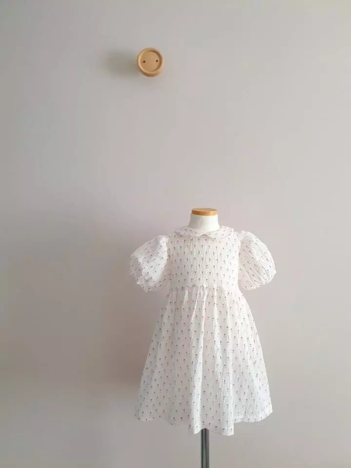Neko - Korean Children Fashion - #toddlerclothing - Cherry One-piece - 7