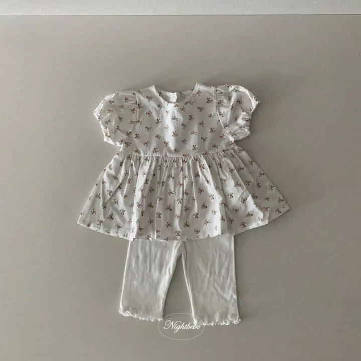 Night Bebe - Korean Baby Fashion - #babyfever - Cellin Blouse - 2
