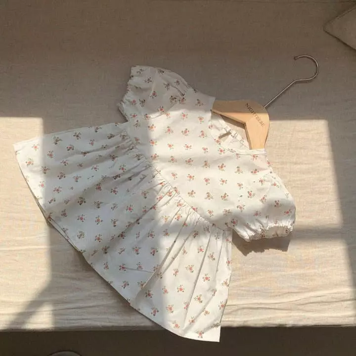 Night Bebe - Korean Baby Fashion - #babyoninstagram - Cellin Blouse - 5