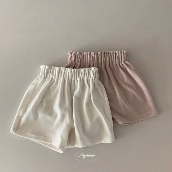 Night Bebe - Korean Baby Fashion - #babyootd - Terry Night Top Bottom Set - 8