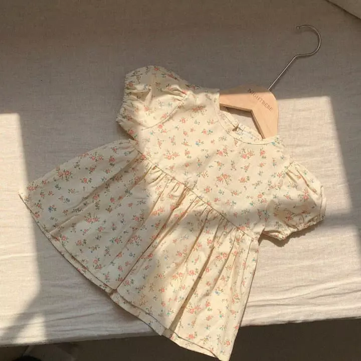 Night Bebe - Korean Baby Fashion - #babyootd - Cellin Blouse - 6