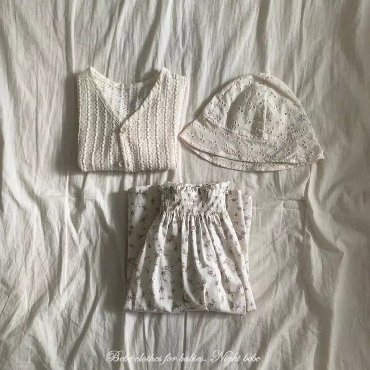 Night Bebe - Korean Baby Fashion - #babyoutfit - Herb Bucket Hat - 11