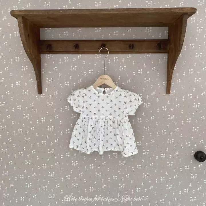 Night Bebe - Korean Baby Fashion - #babyoutfit - Cellin Blouse - 7