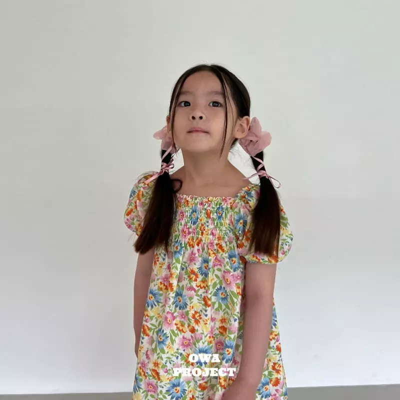 O Wa - Korean Children Fashion - #Kfashion4kids - Smog One-piece - 7