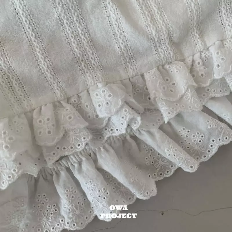 O Wa - Korean Children Fashion - #kidsshorts - Lace Cancan Shorts