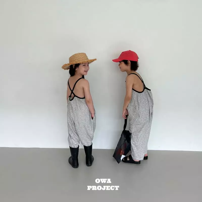 O Wa - Korean Children Fashion - #kidsshorts - Long Jumpsuit - 4