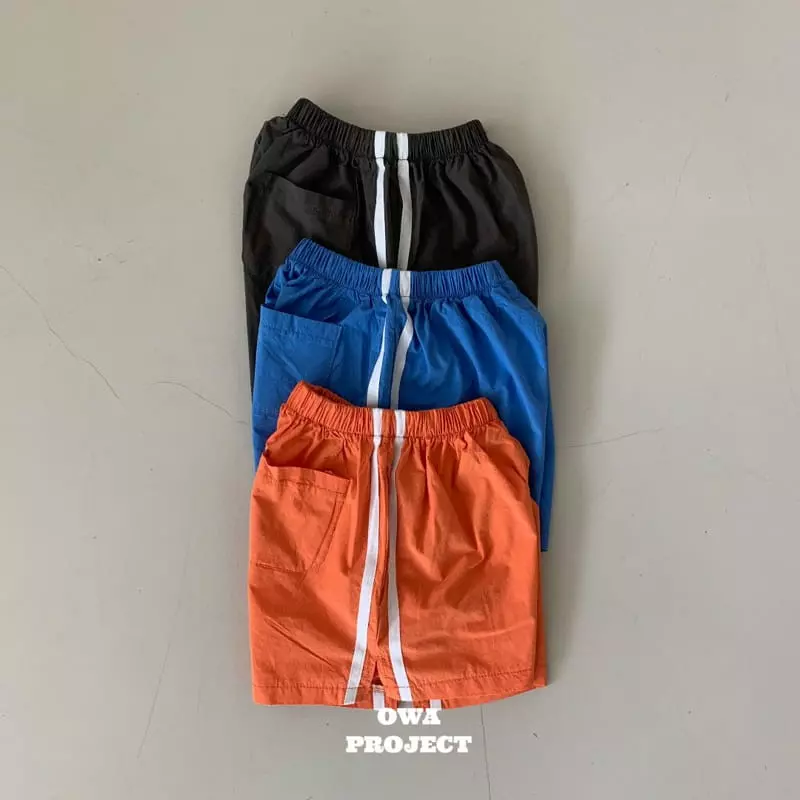 O Wa - Korean Children Fashion - #kidzfashiontrend - Tape Shorts - 2