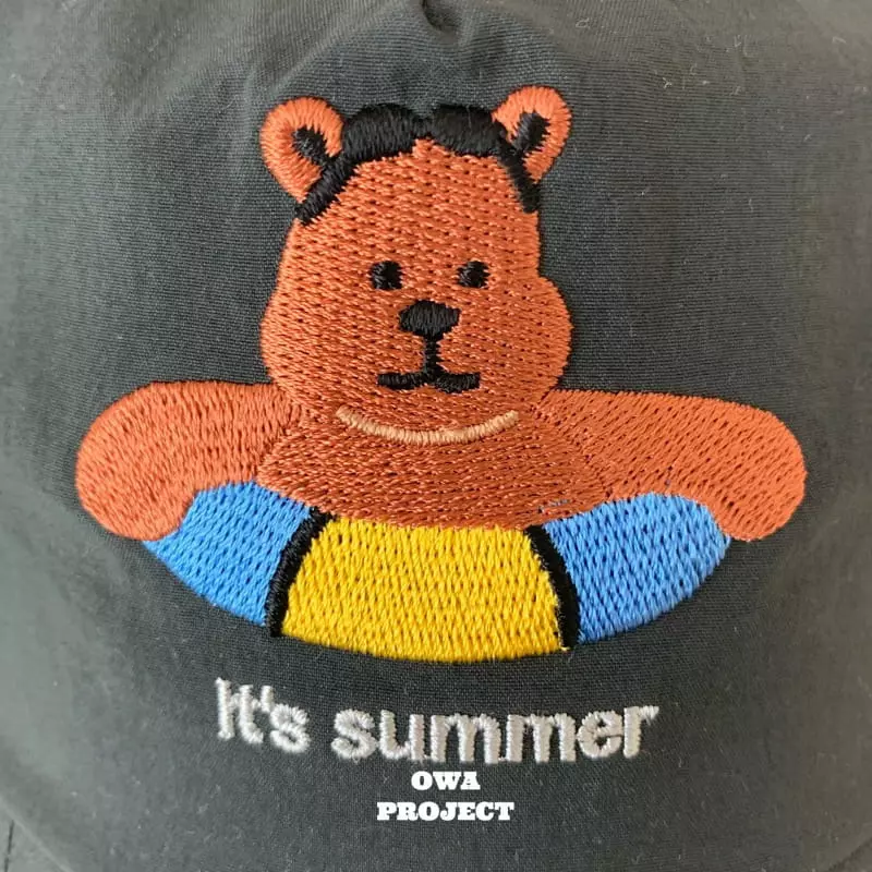 O Wa - Korean Children Fashion - #stylishchildhood - Summer Bear Cap - 3