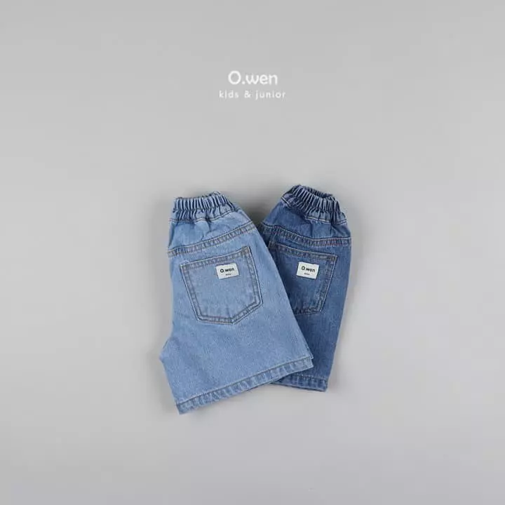 O Wen - Korean Children Fashion - #Kfashion4kids - Roy Denim Shorts