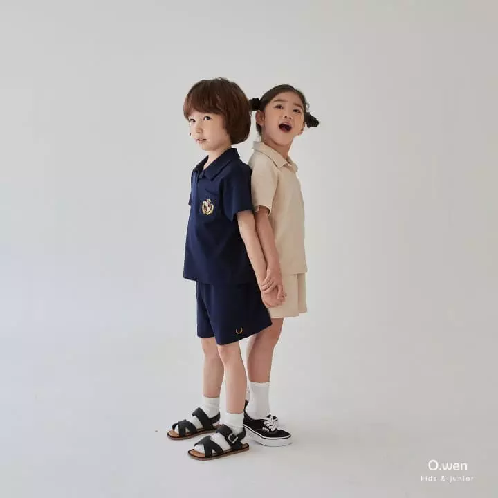 O Wen - Korean Children Fashion - #childrensboutique - Ivy League Top Bottom Set - 5