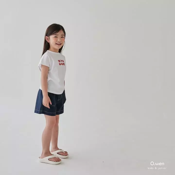O Wen - Korean Children Fashion - #designkidswear - Love Tee - 9