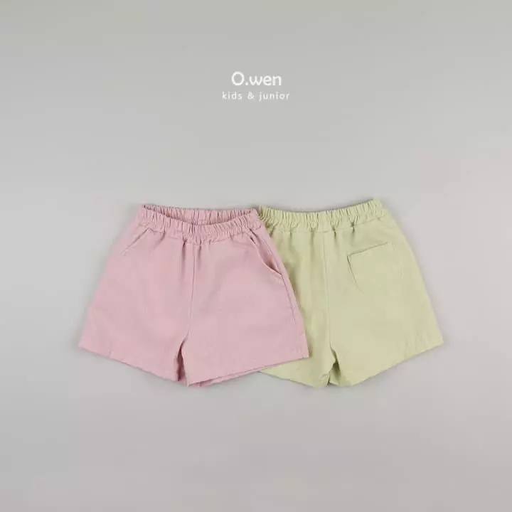 O Wen - Korean Children Fashion - #discoveringself - Pico Pigment Shorts