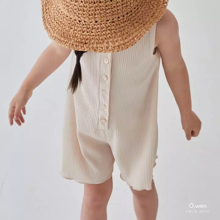 O Wen - Korean Children Fashion - #fashionkids - Pleats Jumpsuit - 9