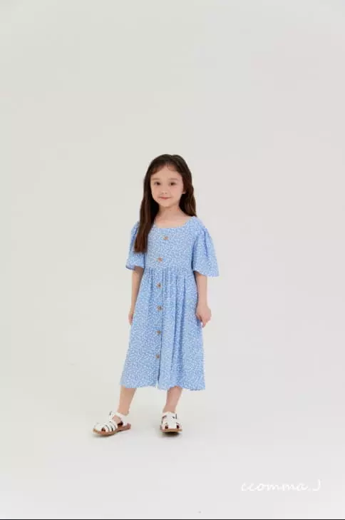 Oda - Korean Children Fashion - #prettylittlegirls - Sky One-piece