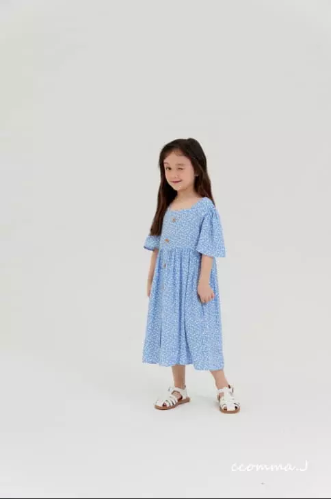 Oda - Korean Children Fashion - #toddlerclothing - Sky One-piece - 4