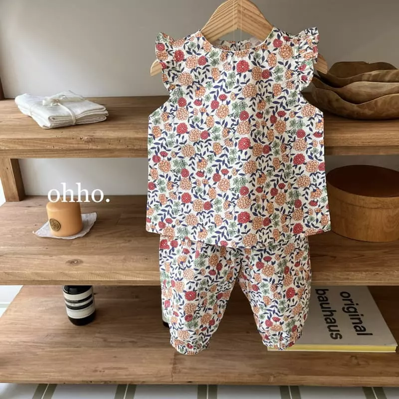 Ohho - Korean Children Fashion - #childrensboutique - Liberty Capri Pnats - 11