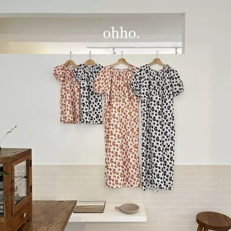 Ohho - Korean Children Fashion - #designkidswear - Marang One-piece with Mom