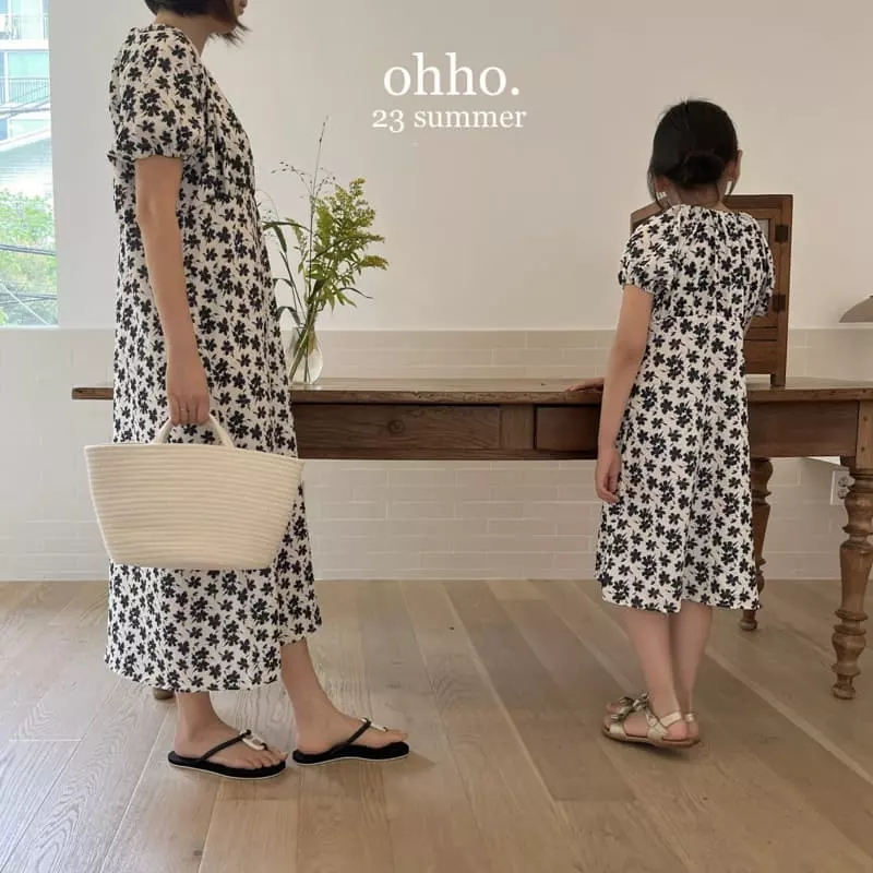 Ohho - Korean Children Fashion - #kidsstore - Marang One-piece with Mom - 5