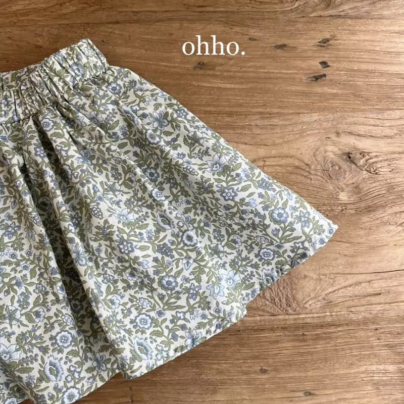 Ohho - Korean Children Fashion - #kidzfashiontrend - Luis Skirt Pants - 2